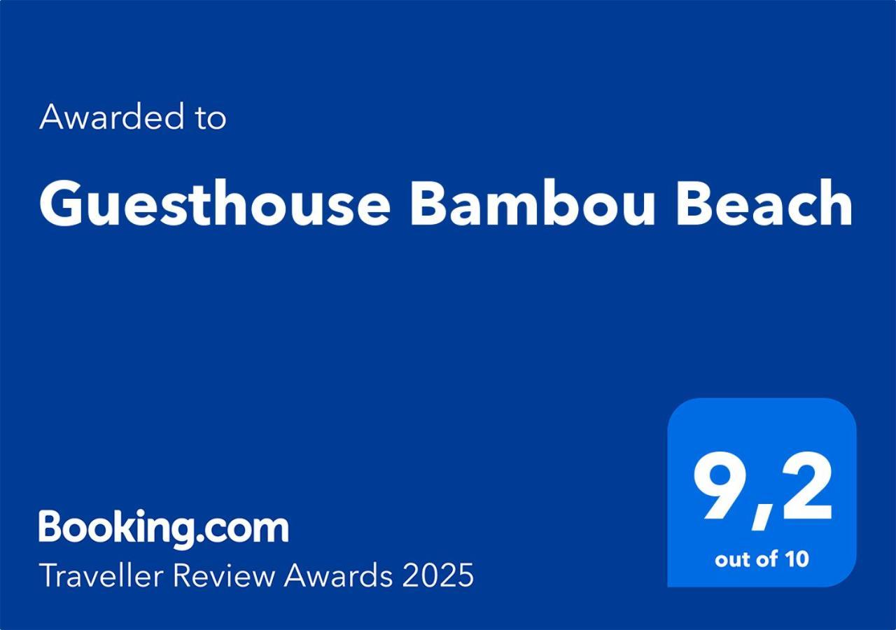 Guesthouse Bambou Beach Grand-Popo Exterior foto
